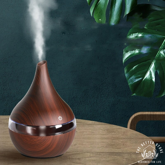 Wood Grain Aromatherapy Diffuser