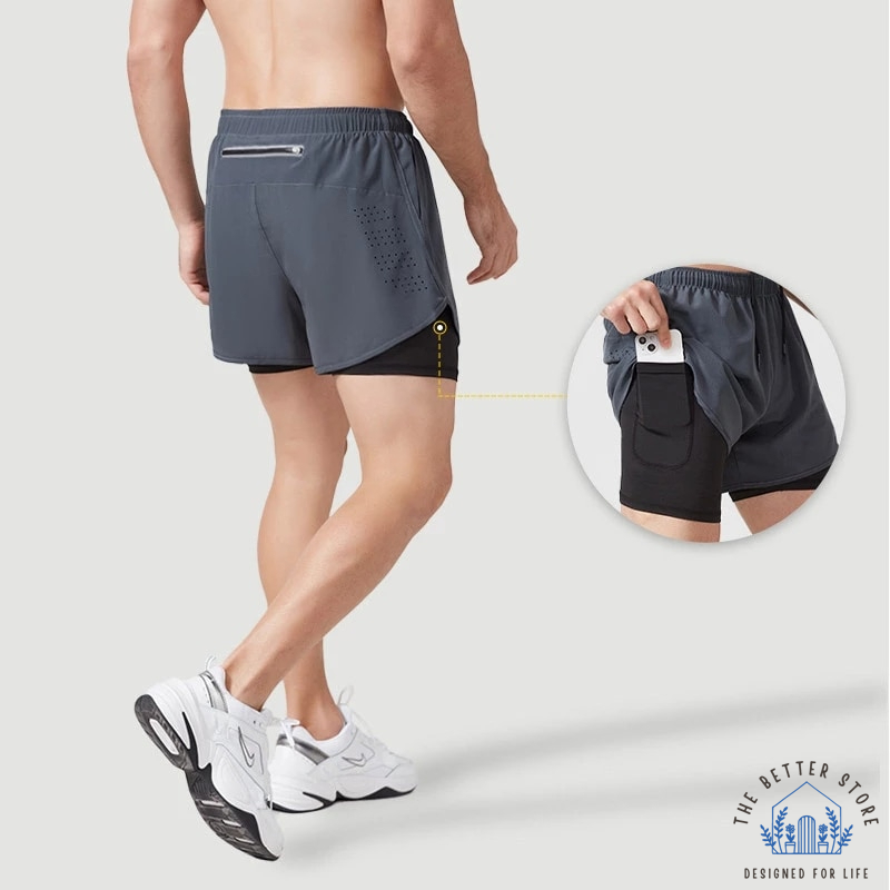 Men’s Quick-Dry Running Shorts