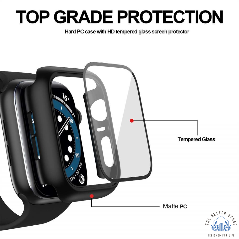 Tempered Glass Protector For Apple Watch