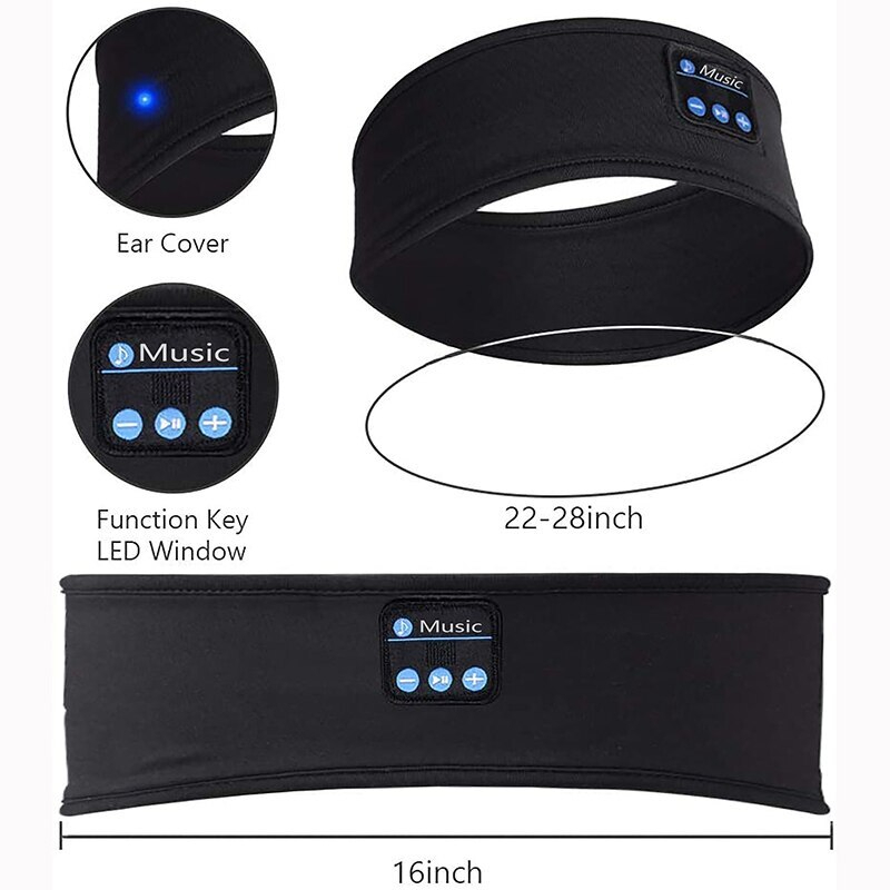 Wireless Bluetooth Eye Mask/Headband