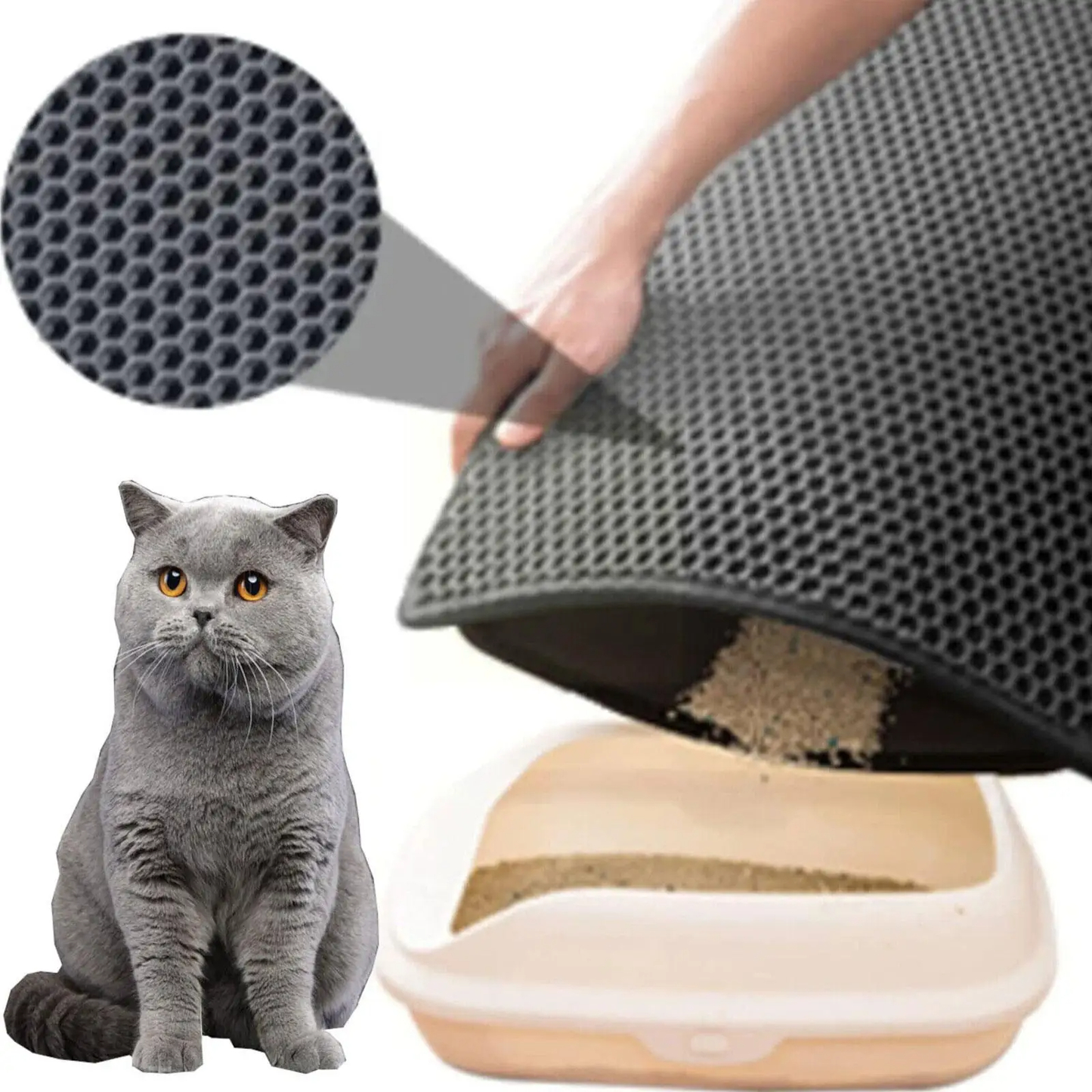 TBS™ Non-Slip Kitty Mat