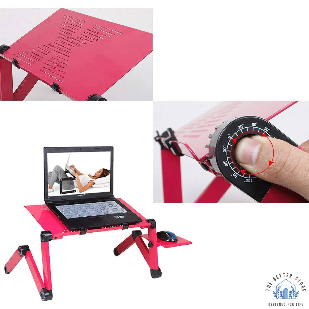 Laptop Table & Bed Stand with Mouse Pad